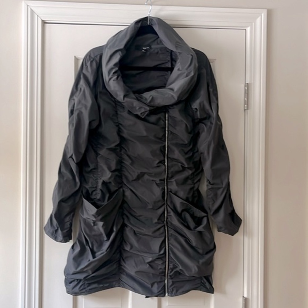 🍃 Sun Kim Sydney Charcoal Gray Lightweight Jacket